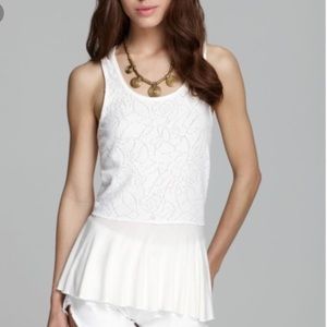 Free People Peplum Rally Tank
